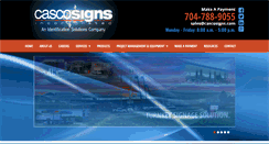 Desktop Screenshot of cascosigns.com